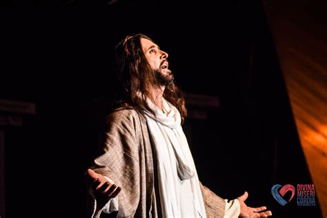 Escenificación de la Pasión de Cristo en el Santuario de la Divina