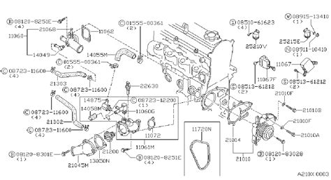 Nissan Armada Engine Coolant Temperature Sensor N