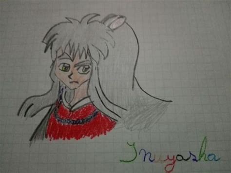 Mi Primer Dibujo De Inuyasha Como Me Quedo Inuyasha Amino Amino