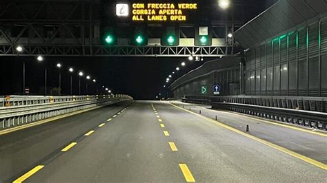 Chiusure Notturne Autostrada A4 Sesto Cormano Milano Monza