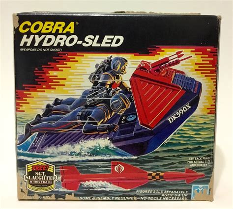 G I Joe Cobra Hydro Sled Box Original Image By Hasbro Flickr