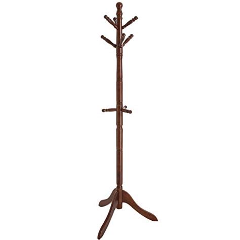 Vasagle Coat Rack Solid Wood Coat Stand Free Standing Hall Coat Tree