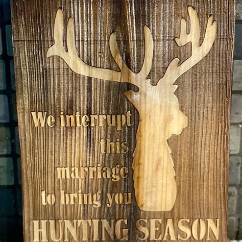 Funny Hunting Signs - Etsy