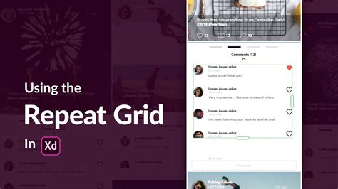 Using The Repeat Grid In Adobe Xd Quick Tip YouTube