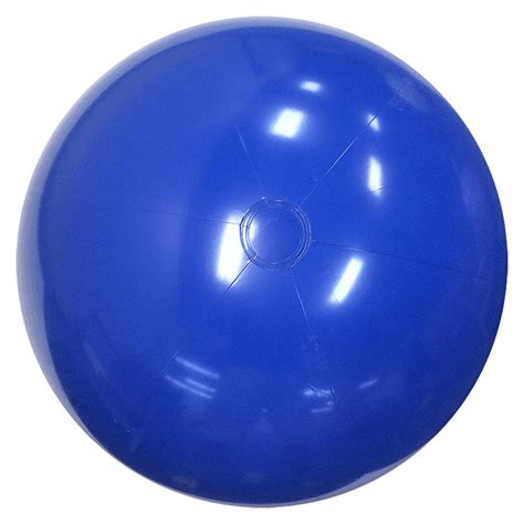 Beach Balls From Small To Giants 36 Solid Blue Beach Balls