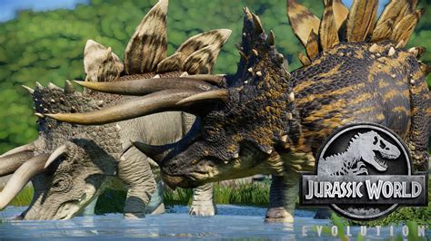 Stegoceratops All Skins Showcased Jurassic World Evolution Youtube