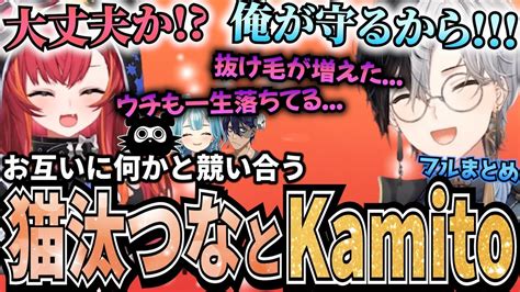 【kamito】ゲームだけでなく抜け毛事情も競い合う猫汰つなとkamito達のトロトロlolが癒しすぎ【面白まとめ】【かみと切り抜き