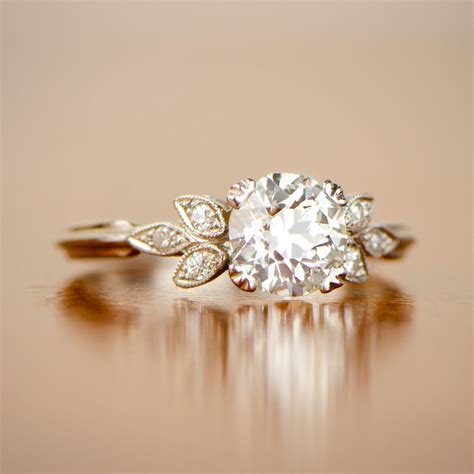 Vintage Style Wedding Rings - jenniemarieweddings