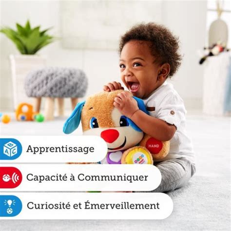 Fisher Price Nouveau Puppy Interactif Peluche Interactive 6 Mois