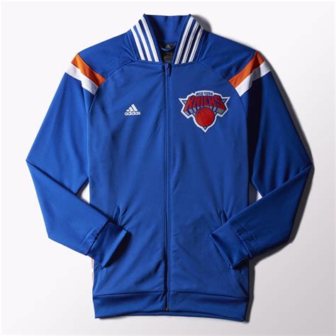 Adidas New York Knicks On Court Jacket Adidas Online New Adidas