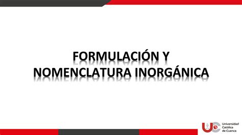 Solution Formulaci N Y Nomenclatura Inorg Nica Studypool