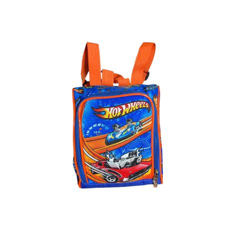 Lancheira Térmica Escolar Infantil Hot Wheels Pista Meninos Alça Shopee Brasil