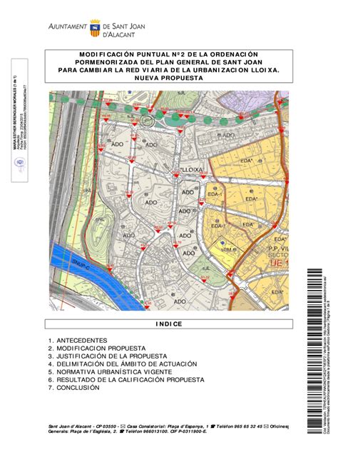 Completable En L Nea Santjoandalacant Antecedentes Modificacion