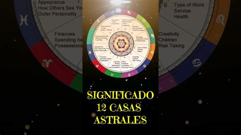 SIGNIFICADO DE LAS CASAS ASTRALES YouTube