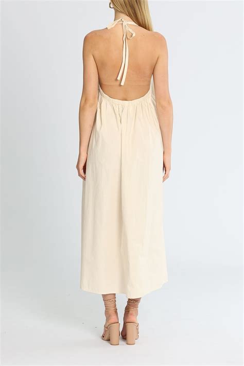 Rent Lilybel Dress In Cream Blanca Glamcorner