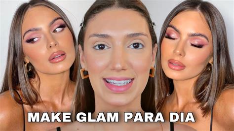 Make Glam Para Eventos Durante O Dia Maquiagem Delicada Para