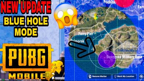 BLUE HOLE MODE IN PUBG MOBILE L GAMEPLAY YouTube