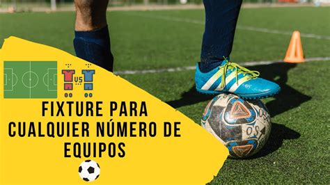 Como Hacer Fixture De Equipos Todos Contra Todos