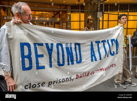 New York, United States. 08th Sep, 2016. Prison reform advocates and ...