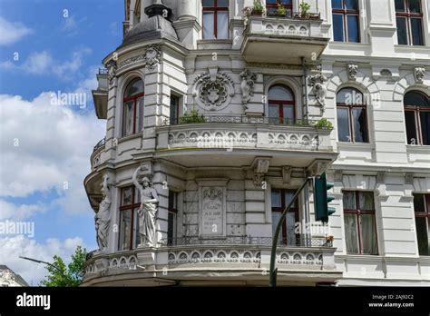 Altbau Grunewaldstraße Schöneberg Berlin Deutschland Stock Photo