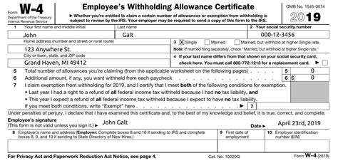 How To Fill Out A W 4 Complete Illustrated Guide Finances Uncomplicated