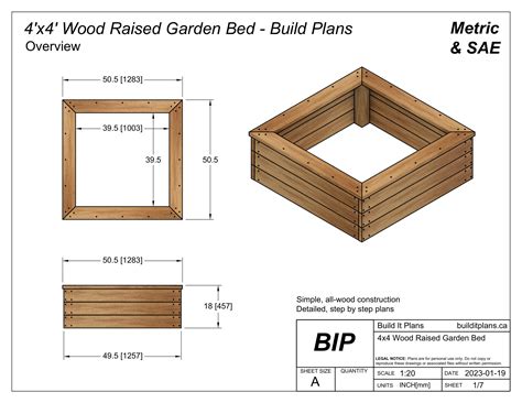 wood raised garden bed 8