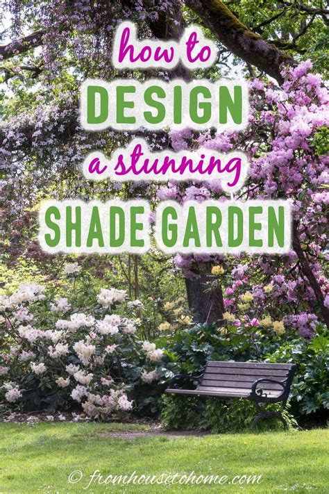 Shade Garden Design Ideas How To Design A Stunning Shade Garden With