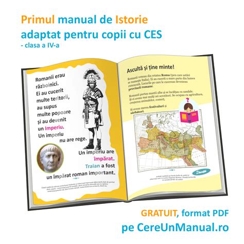 Manualul Adaptat De Istorie De Clasa A Iv A A Intrat N Concurs La