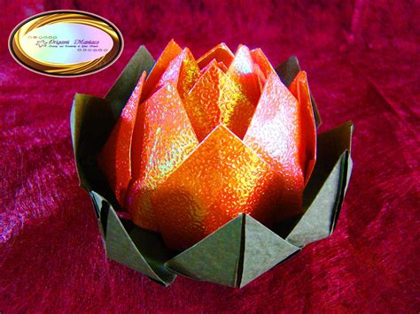 Origami Maniacs: Beautiful Origami Lotus Flower