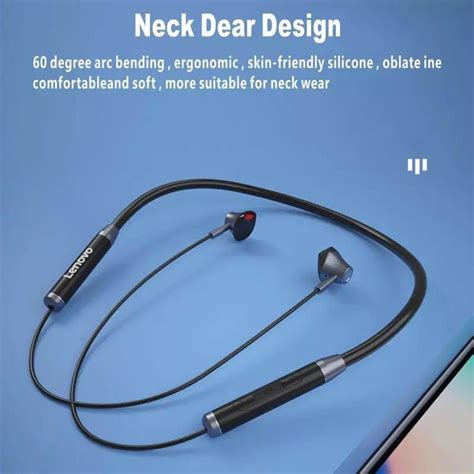 Lenovo He Neckband Bluetooth Headset Penguin Bd