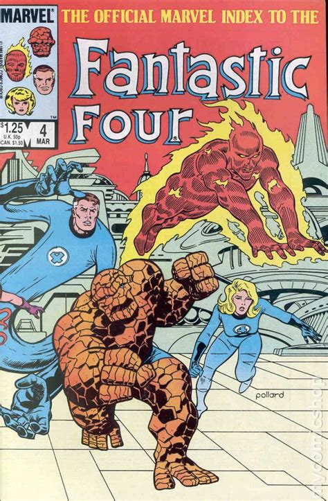 Official Marvel Index To The Fantastic Four Comic Books