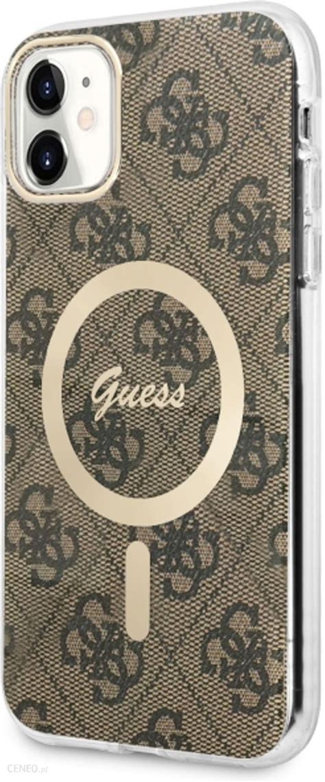 Guess Guhmn H Stw Iphone Br Zowy Brown Hardcase G Magsafe