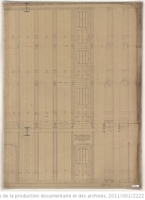 Plans Du Quart Nord Est Du Quadrilat Re Richelieu Plans D