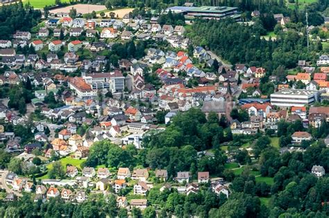 Sankt Georgen Von Oben Innenstadtbereich Sankt Georgen Im Schwarzwald