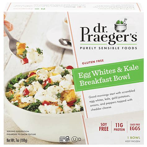 Dr Praeger S Breakfast Bowl Egg Whites Kale Oz Egg Dishes Sun