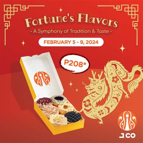 J CO Donuts Fortune Flavors Promo Feb 5 To 9 Only PROUD KURIPOT