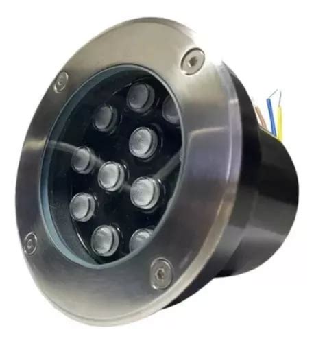 Balizador Spot Led Embutir Ch O Piso Jardim W Prova D Gua