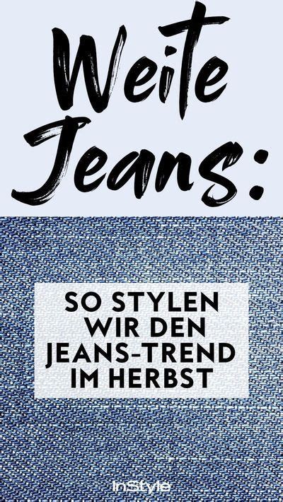 Weite Jeans Bleiben Im Herbst Der Coolste Und Gem Tlichste Trend