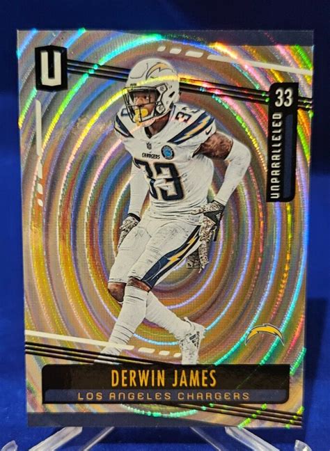 2019 Panini Unparalleled DERWIN JAMES Whirl Parallel D 129 EBay