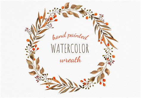 Fall Foliage Wreath Clipart Graphic by RedDotsHouse · Creative Fabrica