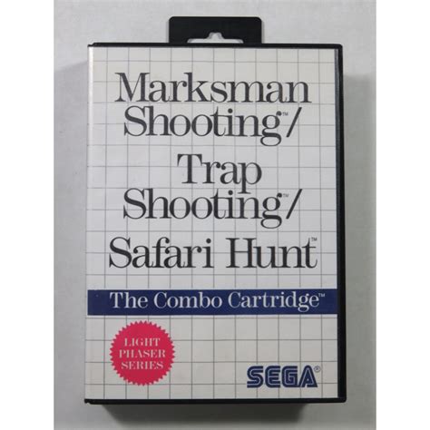 Trader Games Marksman Shooting Trap Shooting Safari Hunt Sega Master