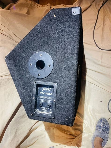 Peavey Pv M Passive Watt Two Way Floor Monitor Or Pa Speaker