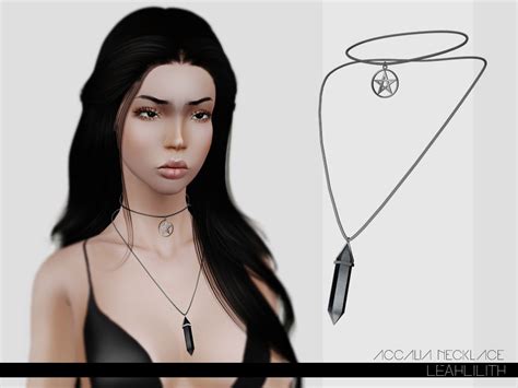 Born To Raise Hell Witch Accessories Accessories Necklace The Sims