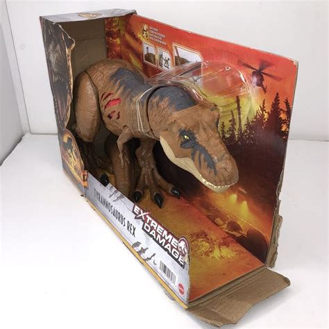 Jurassic World Dominion Extreme Damage Tyrannosaurus Rex T Rex New Damaged Box 194735048076 Ebay