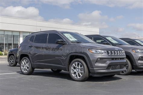 Jeep Compass Latitude 4X4 Display At A Dealership Jeep Offers The