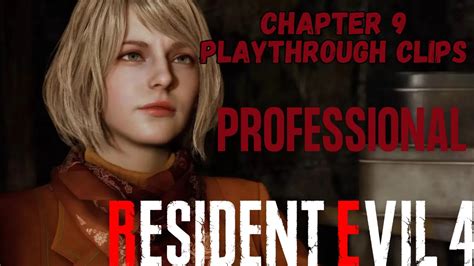 Playing Ashley IS HELLA SCARY Resident Evil 4 Remake Chapter 9