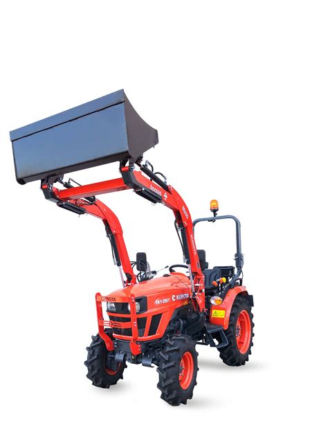 George Browns Kubota EK1 261 Tractor Turf Loader George Browns