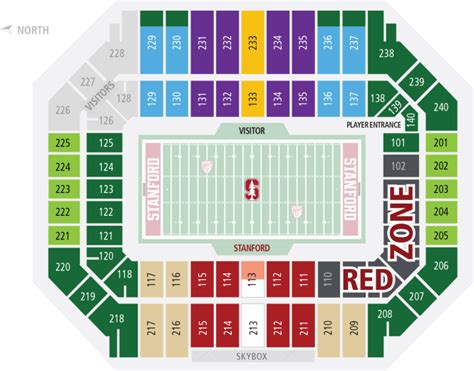 Stanford Stadium Seating Chart | Cabinets Matttroy