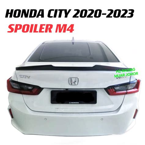 HONDA CITY 2020 M4 STYLE REAR SPOILER DUCKTAIL M4 Type TRUNK SPOILER