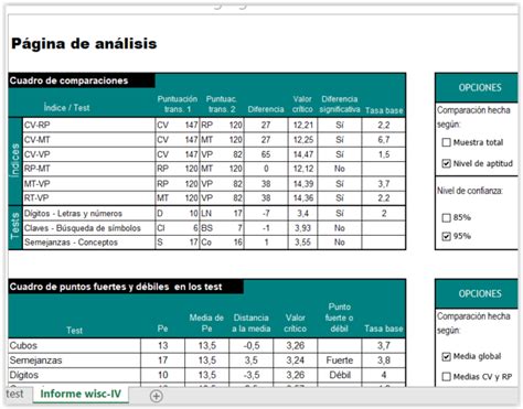 Test Wisc Iv Reporte Plus Psicotest